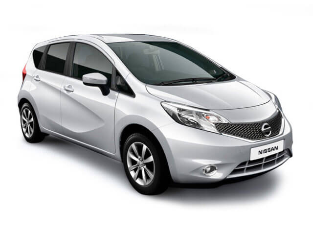 Rent a Nissan Note in Crete