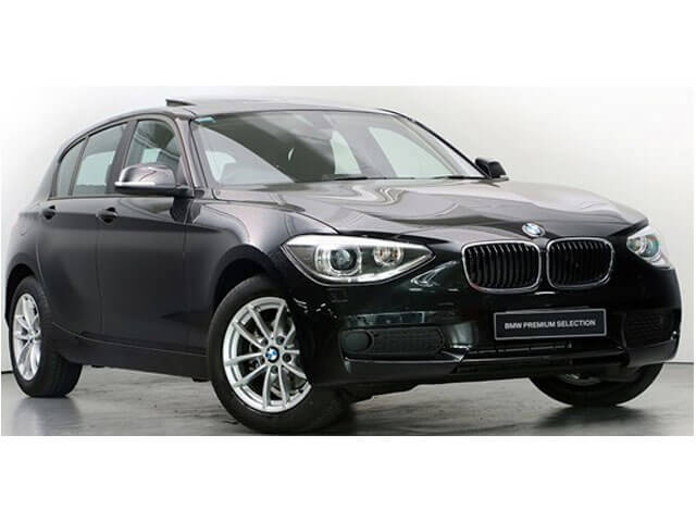 Rent a BMW 116 in Crete