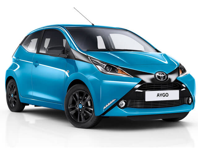 Rent a Toyota Aygo in Crete