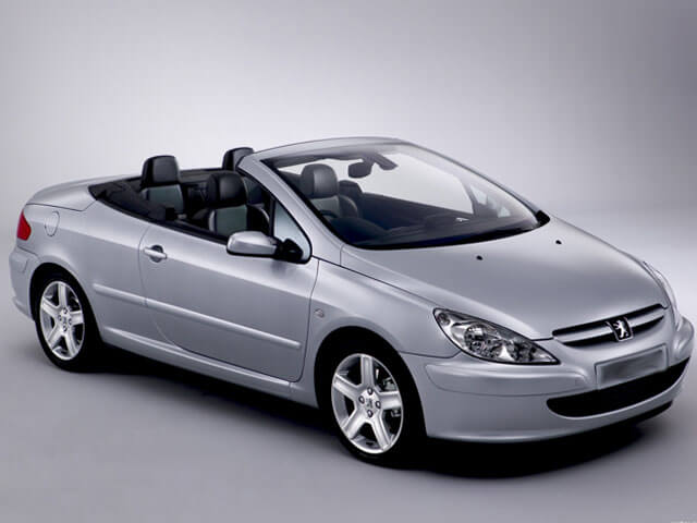 Rent a Peugeot 307 Cabrio in Crete